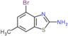 4-bromo-6-methyl-1,3-benzothiazol-2-amine