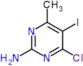4-chloro-5-iodo-6-methylpyrimidin-2-amine