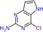 4-chloro-5H-pyrrolo[2,3-e]pyrimidin-2-amine