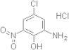 Phenol, 2-amino-4-chloro-6-nitro-, hydrochloride (1:1)