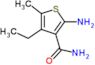 2-amino-4-ethyl-5-methylthiophene-3-carboxamide