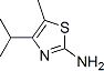 2-Thiazolamine, 5-methyl-4-(1-methylethyl)-