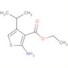 3-Thiophenecarboxylic acid, 2-amino-4-(1-methylethyl)-, ethyl ester