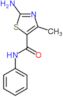 2-amino-4-methyl-N-phenyl-1,3-thiazol-5-carboxamid