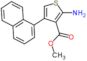 methyl 2-amino-4-(naphthalen-1-yl)thiophene-3-carboxylate