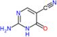 2-amino-6-oxo-1,6-dihydropyrimidine-5-carbonitrile