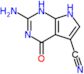 2-amino-4-oxo-4,7-dihydro-1H-pyrrolo[2,3-d]pyrimidine-5-carbonitrile