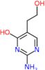 2-amino-5-(2-hydroxyethyl)pyrimidin-4-ol