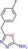 5-(4-fluorobenzyl)-1,3,4-oxadiazol-2-amine