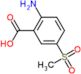 2-amino-5-(methylsulfonyl)benzoic acid