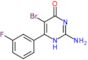 2-amino-5-bromo-6-(3-fluorophenyl)pyrimidin-4(1H)-one