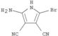 1H-Pyrrole-3,4-dicarbonitrile, 2-amino-5-bromo-