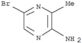 2-Pyrazinamine,5-bromo-3-methyl-