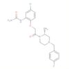 Piperazine,1-[[2-[(aminocarbonyl)amino]-4-chlorophenoxy]acetyl]-4-[(4-fluorophenyl)methyl]-2-methyl-, (2R)-
