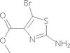 4-Thiazolecarboxylic acid, 2-amino-5-bromo-, methyl ester