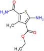 Ethyl 2-amino-5-(aminocarbonyl)-4-methyl-3-thiophenecarboxylate