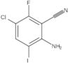 2-Amino-5-chloro-6-fluoro-3-iodobenzonitrile