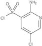 3-Pyridinesulfonyl chloride, 2-amino-5-chloro-