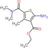 ethyl 2-amino-5-(dimethylcarbamoyl)-4-methylthiophene-3-carboxylate