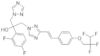 2-(2,4-Difluorophenyl)-1-(3-(4-(2,2,3,3-tetrafluoropropoxy)styryl)-1,2,4-triazol-1-yl)-3-(1,2,4-...