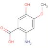 Benzoic acid, 2-amino-5-hydroxy-4-methoxy-