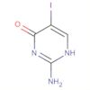 4(1H)-Pyrimidinone, 2-amino-5-iodo-