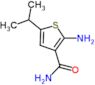 2-amino-5-(1-methylethyl)thiophene-3-carboxamide