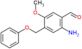 2-amino-5-methoxy-4-(phenoxymethyl)benzaldehyde