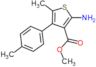 methyl 2-amino-5-methyl-4-(4-methylphenyl)thiophene-3-carboxylate