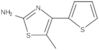 5-Methyl-4-(2-thienyl)-2-thiazolamine