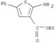 3-Thiophenecarboxylicacid, 2-amino-5-phenyl-, ethyl ester