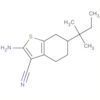 Benzo[b]thiophene-3-carbonitrile,2-amino-6-(1,1-dimethylpropyl)-4,5,6,7-tetrahydro-