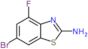 6-Bromo-4-fluoro-1,3-benzothiazol-2-amine