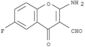 4H-1-Benzopyran-3-carboxaldehyde,2-amino-6-fluoro-4-oxo-