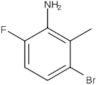 3-Bromo-6-fluoro-2-methylbenzenamine