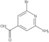 2-Amino-6-bromo-4-pyridinecarboxylic acid