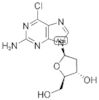 2-AMINO-6-CHLORO-9-(BETA-D-2-DEOXYRIBOFURANOSYL)PURINE