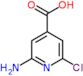 2-amino-6-chloropyridine-4-carboxylic acid