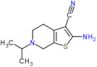 2-amino-6-(propan-2-yl)-4,5,6,7-tetrahydrothieno[2,3-c]pyridine-3-carbonitrile