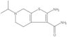 2-Amino-4,5,6,7-tetrahydro-6-(1-methylethyl)thieno[2,3-c]pyridine-3-carboxamide