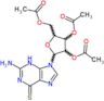 2-amino-9-(2,3,5-tri-O-acetylpentofuranosyl)-3,9-dihydro-6H-purine-6-thione