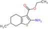 Ethyl 2-amino-4,5,6,7-tetrahydro-6-methylbenzo[b]thiophene-3-carboxylate