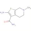 2-Amino-4,5,6,7-tetrahydro-6-methylthieno[2,3-c]pyridine-3-carboxamide