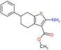 methyl 2-amino-6-phenyl-4,5,6,7-tetrahydro-1-benzothiophene-3-carboxylate