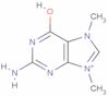 6H-Purinium, 2-amino-1,7-dihydro-7,9-dimethyl-6-oxo-, inner salt