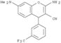 4H-1-Benzopyran-3-carbonitrile,2-amino-7-(dimethylamino)-4-[3-(trifluoromethyl)phenyl]-