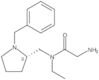 2-Amino-N-ethyl-N-[[(2S)-1-(phenylmethyl)-2-pyrrolidinyl]methyl]acetamide