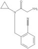 2-Amino-N-[(2-cyanophenyl)methyl]-N-cyclopropylacetamide