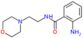 2-amino-N-(2-morpholin-4-ylethyl)benzamide