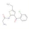 2-Amino-N-[3-(2-chlorobenzoyl)-5-ethyl-2-thienyl]acetamide